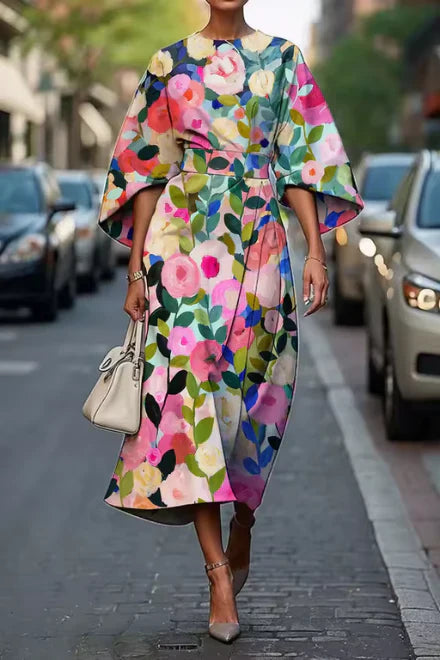 Myrelle | Elegant Floral - Dress