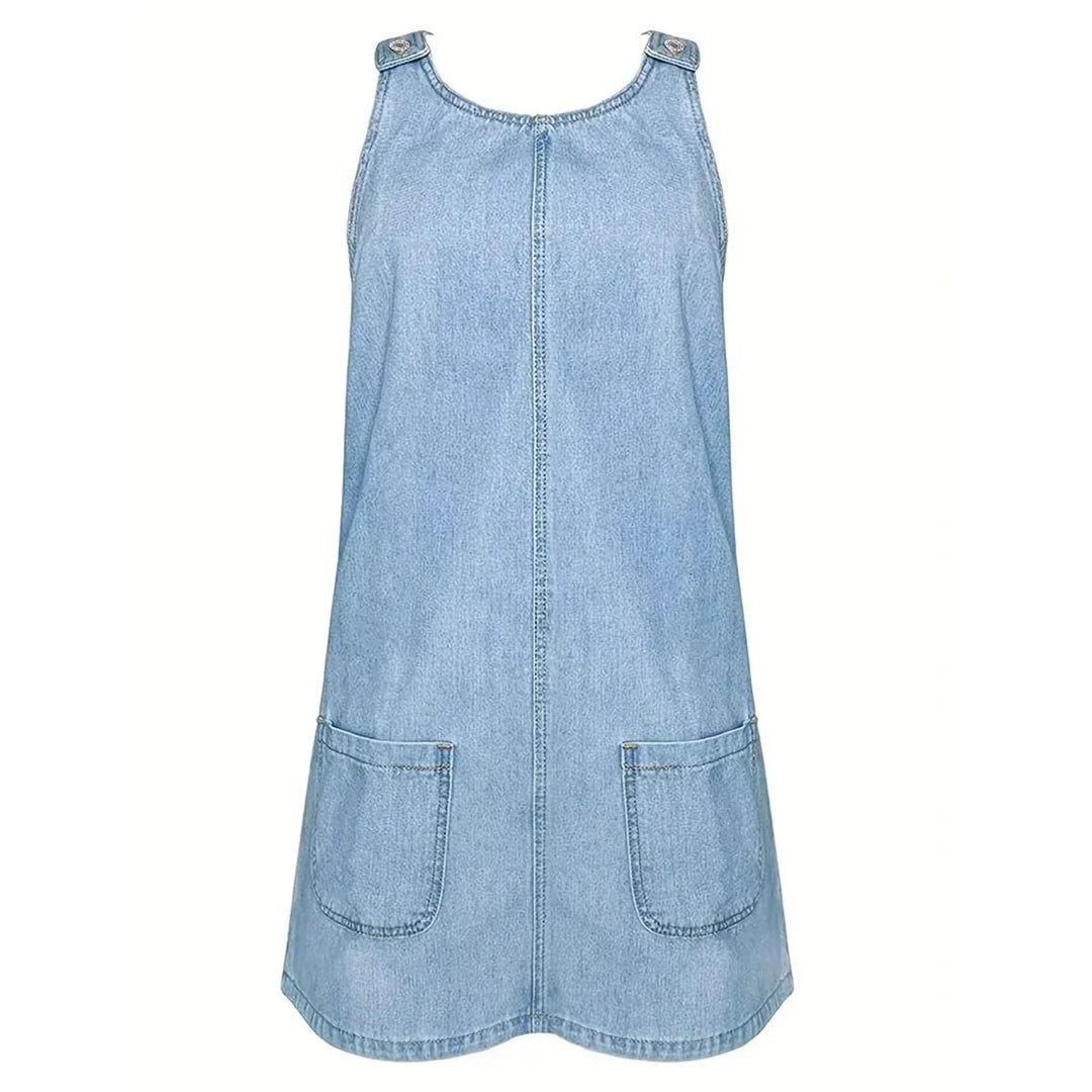 Loren | Relaxed Denim-Look Dress