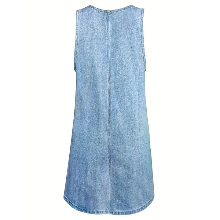 Loren | Relaxed Denim-Look Dress