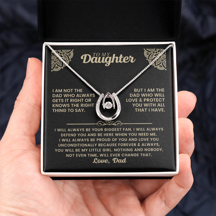 I am the Dad who will Love and Protect You-Necklace