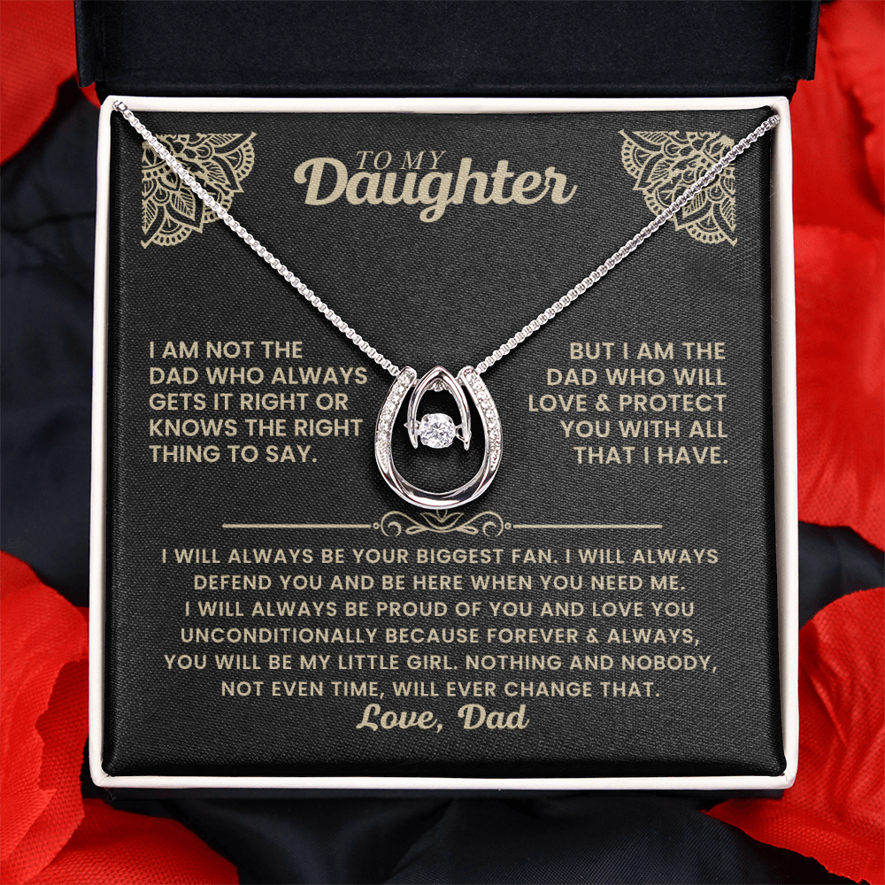 I am the Dad who will Love and Protect You-Necklace
