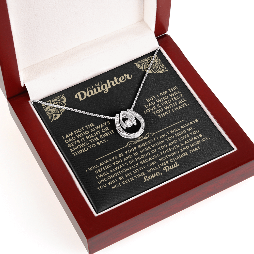 I am the Dad who will Love and Protect You-Necklace