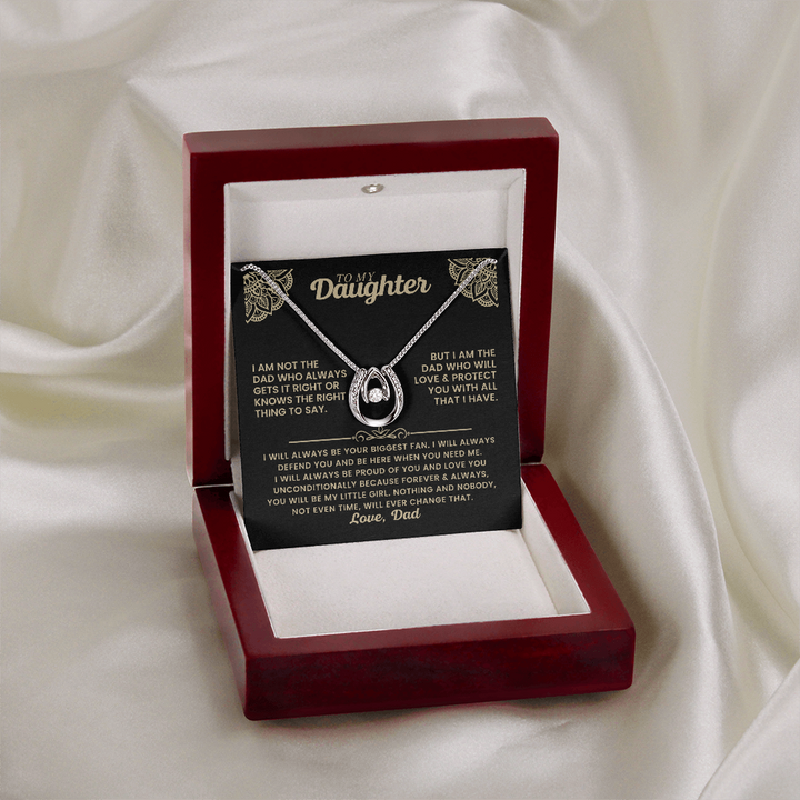 I am the Dad who will Love and Protect You-Necklace