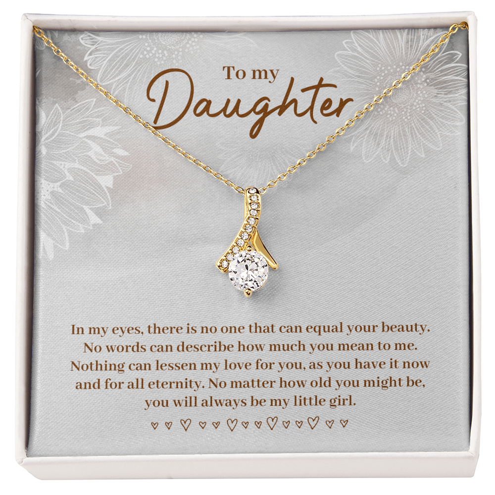 Nothing can lessen my love for you-Necklace