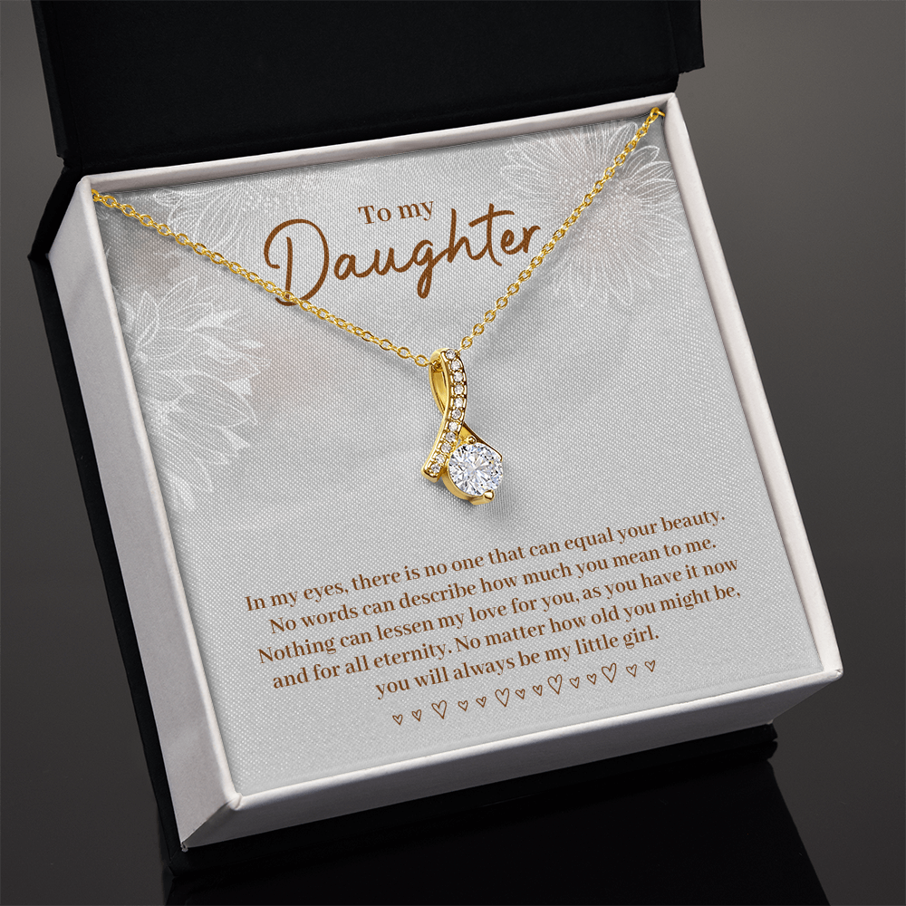 Nothing can lessen my love for you-Necklace