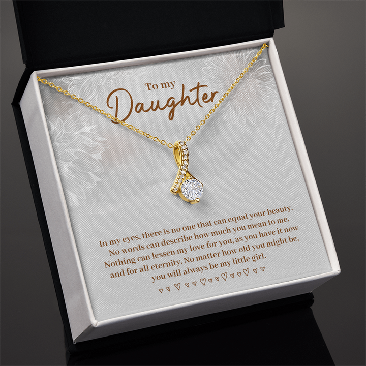 Nothing can lessen my love for you-Necklace