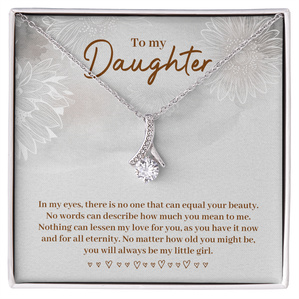 Nothing can lessen my love for you-Necklace