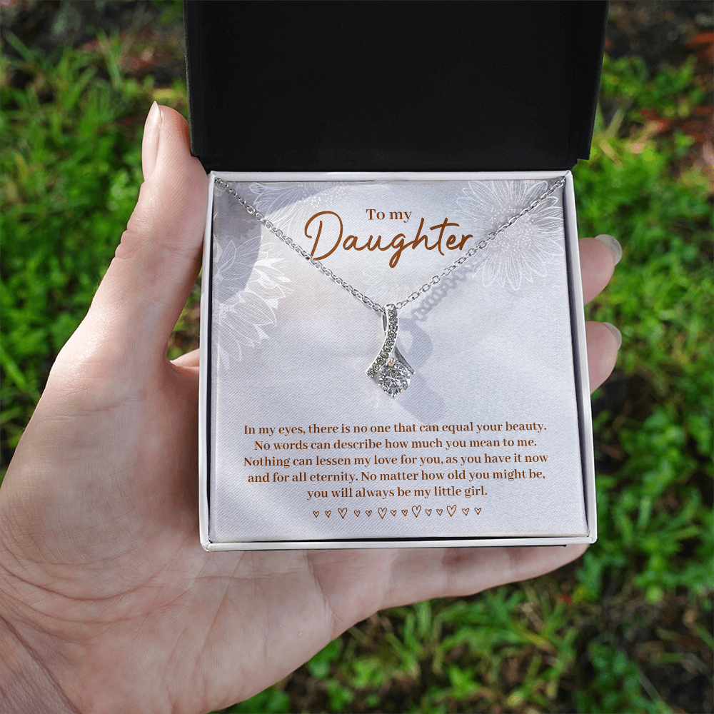 Nothing can lessen my love for you-Necklace