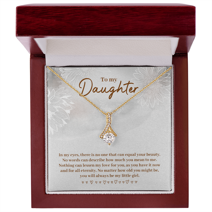Nothing can lessen my love for you-Necklace