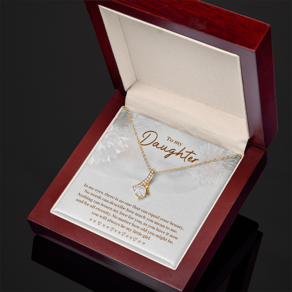 Nothing can lessen my love for you-Necklace