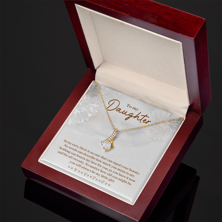 Nothing can lessen my love for you-Necklace