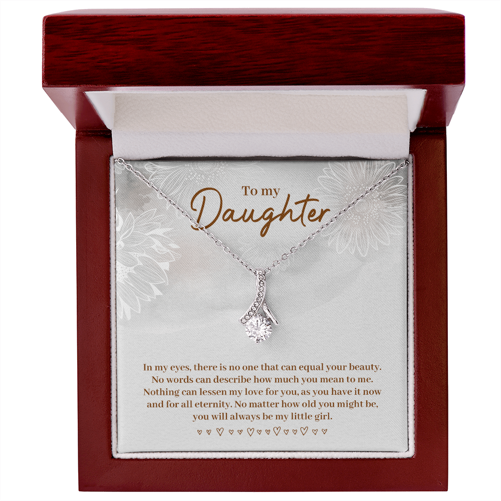 Nothing can lessen my love for you-Necklace