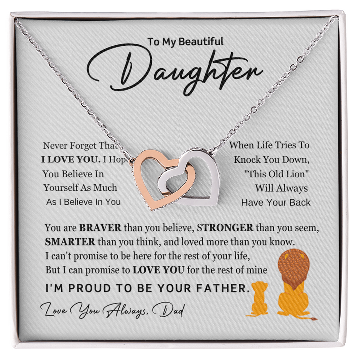 Never forget that I LOVE YOU Necklace