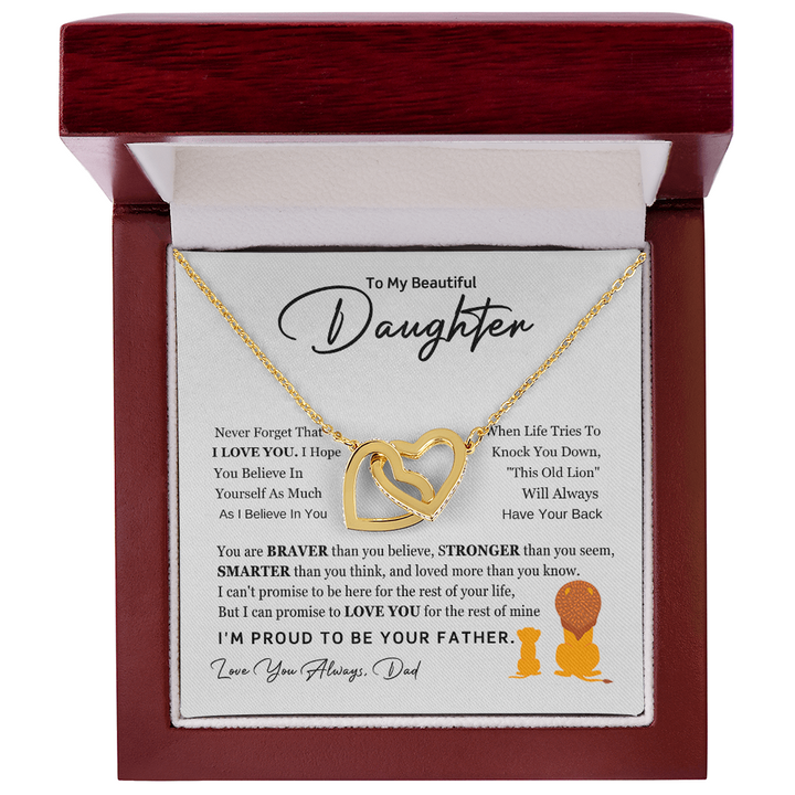 Never forget that I LOVE YOU Necklace