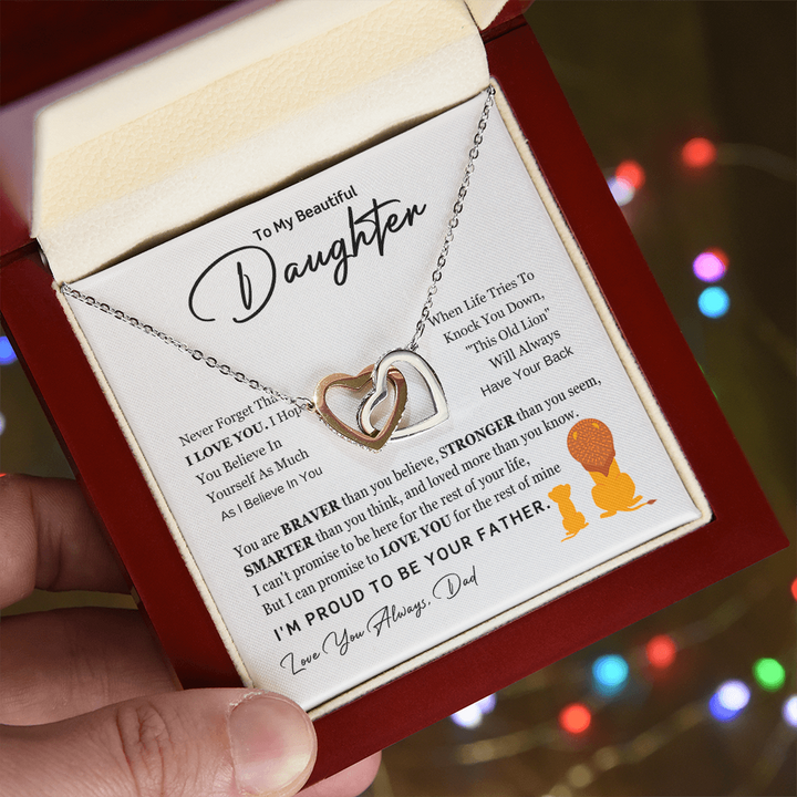 Never forget that I LOVE YOU Necklace